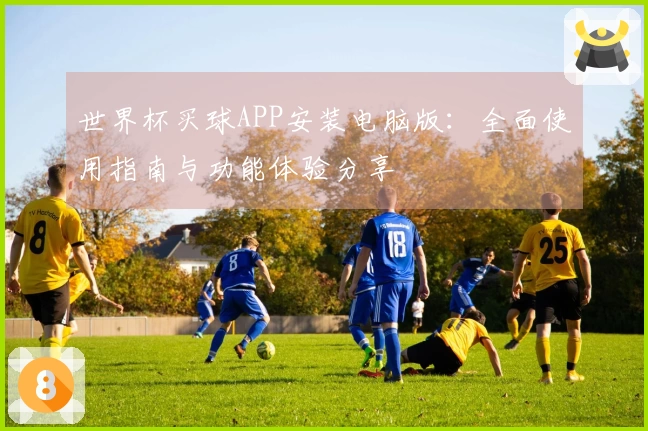 世界杯买球APP安装电脑版：全面使用指南与功能体验分享