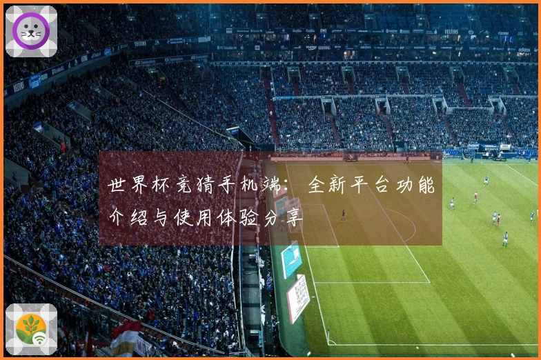 世界杯竞猜手机端：全新平台功能介绍与使用体验分享