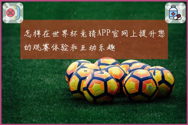 怎样在世界杯竞猜APP官网上提升您的观赛体验和互动乐趣